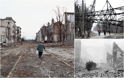 Mariupol, Guernica, Grozny: le città distrutte dai bombardamenti. FOTO