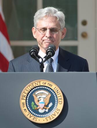 -Washington, DC - 3/16/2016 - President Obama Announces Judge Merrick Garland as Nominee for Supreme Court Justice

-PICTURED: Merrick Garland
-PHOTO by: Ron Sachs/startraksphoto.com
-Startraks_RONv_53068
Editorial - Rights Managed Image - Please contact www.startraksphoto.com for licensing fee
Startraks Photo
New York, NY
For licensing please call 212-414-9464 or email sales@startraksphoto.com
Image may not be published in any way that is or might be deemed defamatory, libelous, pornographic, or obscene. Please consult our sales department for any clarification or question you may have.
Startraks Photo reserves the right to pursue unauthorized users of this image. If you violate our intellectual property you may be liable for actual damages, loss of income, and profits you derive from the use of this image, and where appropriate, the cost of collection and/or statutory damages. (Washington - 2016-03-17, Ron Sachs / IPA) p.s. la foto e' utilizzabile nel rispetto del contesto in cui e' stata scattata, e senza intento diffamatorio del decoro delle persone rappresentate