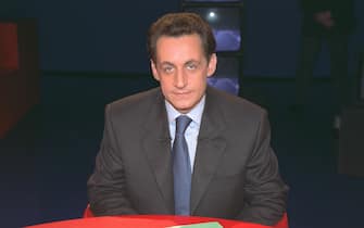 Portrait de Nicolas Sarkozy. (Photo by Jeremy Bembaron/Sygma/Sygma via Getty Images)