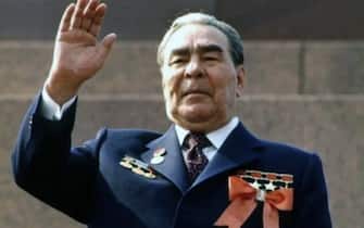 MOSCOW, USSR - 9 MAY 1981: Leader of the Soviet Union Leonid Brezhnev in Moscow, USSR, on 9th May 1981.          (Photo by Laski Diffusion/Getty Images)
