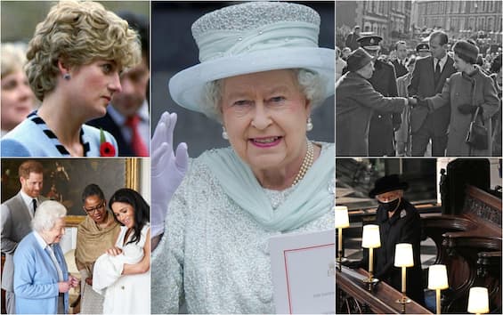 Regina Elisabetta, i momenti più difficili: dalla morte di Lady Diana a  quella del principe Filippo