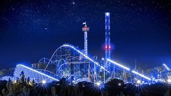 California, riapre il parco divertimenti "Six Flags"