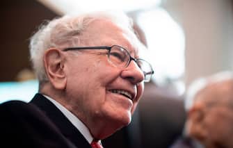 Warren Buffett, CEO of Berkshire Hathaway attends the annual Berkshire shareholders meeting in Omaha, Nebraska, May 3, 2019. (Photo by Johannes EISELE / AFP)        (Photo credit should read JOHANNES EISELE/AFP via Getty Images)