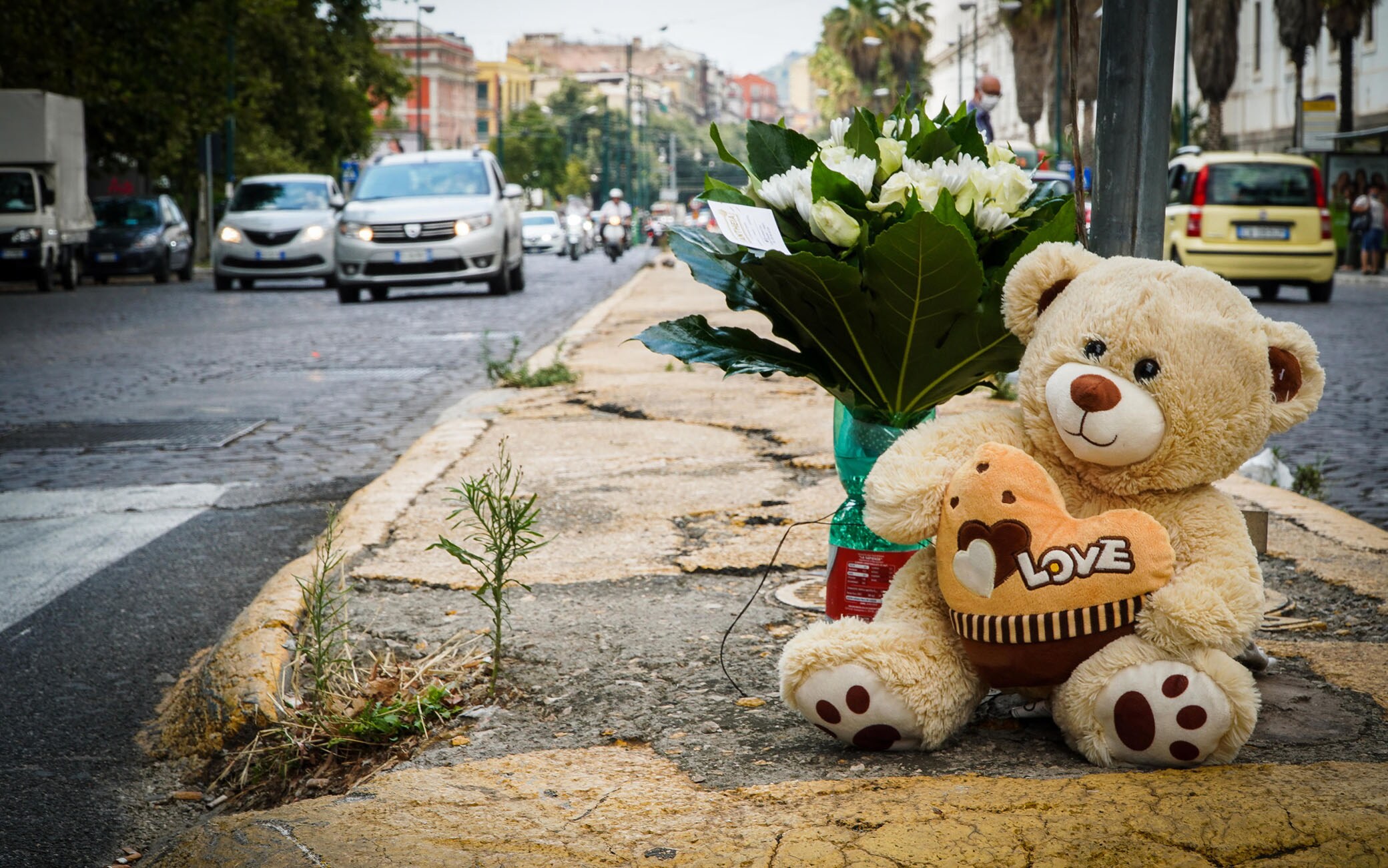 Il luogo dell'incidente