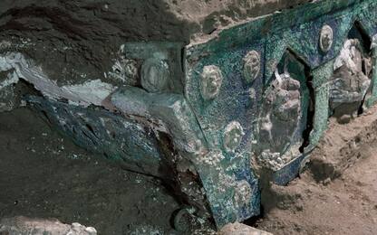 Pompei, ritrovato uno straordinario carro da parata