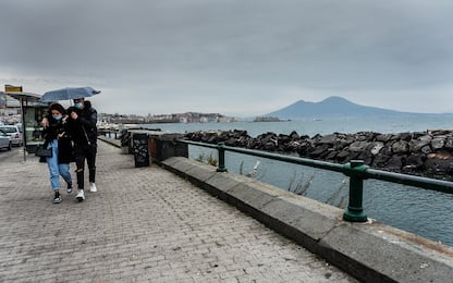 Maltempo in Campania, allerta meteo gialla per la pioggia