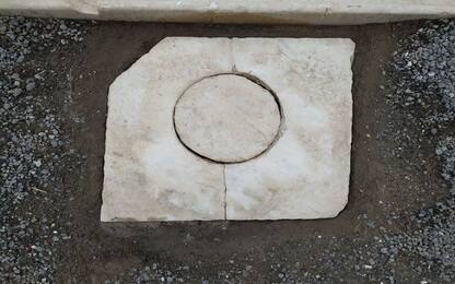 Pompei, tornano i furti: rubato chiusino in marmo da domus. VIDEO