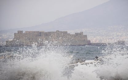 Maltempo in Campania, allerta meteo per vento forte e mare agitato