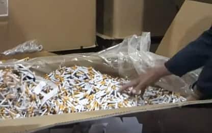 Napoli, sequestrati 9 quintali di sigarette di contrabbando