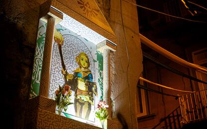 A Napoli si celebra la principessa Zelda in attesa del nuovo videogame