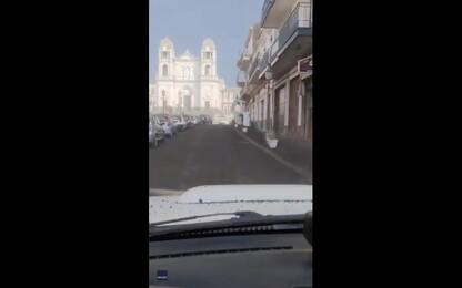 Eruzione Etna, pioggia di cenere su Zafferana. VIDEO