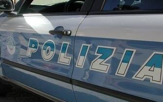furti negozi un'auto della polizia