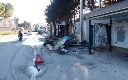 Marsala, incendio distrugge storico chiosco vendita panini e panelle