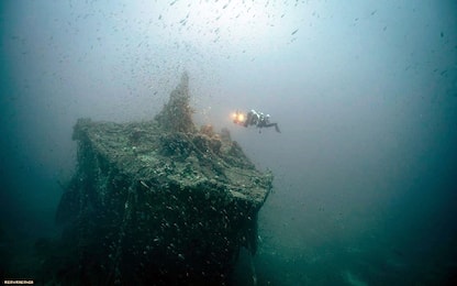 Lampedusa, individuati 40 relitti della Seconda guerra mondiale