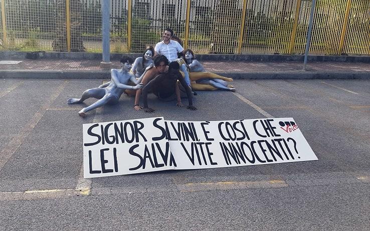 Il flash mob a Palermo Il flash mob a Palermo