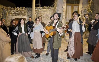 Presepe vivente a Caltabellotta, sessanta attori tra le vie del borgo