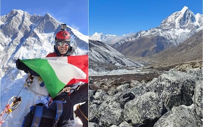 Ingegnere siciliano conquista Island Peak, vetta dell'Himalaya