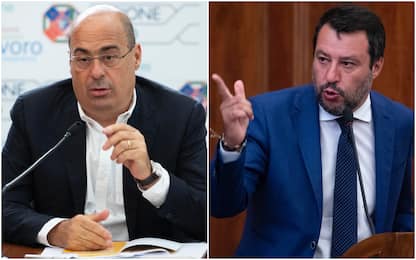 Covid, scontro Zingaretti-Salvini sulle chiusure a Pasqua