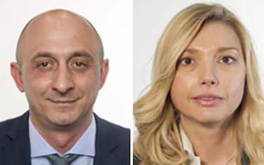 Andrea Dara, Matteo Salvini, Elena Murelli 