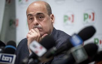 ROME, ITALY - FEBRUARY 13: General Secretary of Democratic Party (PD) Nicola Zingaretti attends a press conference organized by the Democratic Party about "A Plan for Italy", on February 13, 2020, in Rome, Italy. (Photo by Antonio Masiello/Getty Images)
