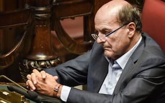 Member of Parliament from the Dmocratic Party (PD), Pier Luigi Bersani attends on September 9, 2019 the new government confidence vote at the lower house of parliament in Rome. (Photo by Andreas SOLARO / AFP)        (Photo credit should read ANDREAS SOLARO/AFP via Getty Images)