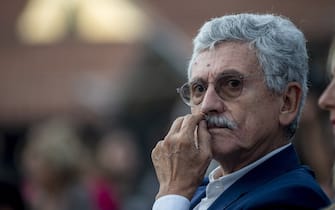 ROME, ITALY - SEPTEMBER 19: Massimo D'Alema takes part in a labor party organized by the left wing political party Articolo 1 - Mdp, on September 19, 2019 in Rome, Italy. (Photo by Antonio Masiello/Getty Images)