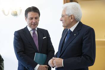 Conte sale al Colle da Mattarella: "Crisi di governo? Spero di no"