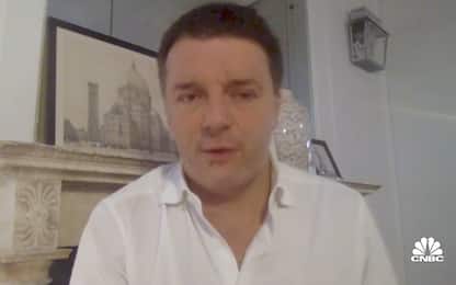 Matteo Renzi parla di Mario Draghi alla Cnbc: "He's the best". VIDEO