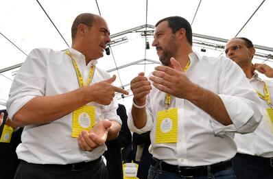 Governo, incontro Salvini-Zingaretti: “Clima collaborativo”