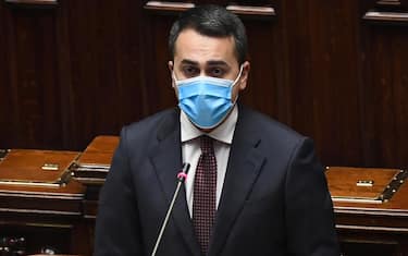 Foreign Minister Luigi Di Maio during the briefing on the killing of the Italian Ambassador Luca Attanasio and the Carabiniere Vittorio Iacovacci in Congo, in the Chamber of Deputies in Rome, Italy, 24 February 2021. ANSA / ETTORE FERRARI