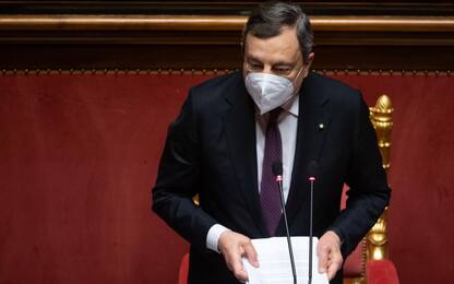 Doppia gaffe di Mario Draghi al Senato: "Onorevoli deputati". VIDEO