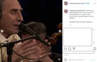 Il post su Instagram del leader della Lega Matteo Salvini sulla morte di Franco Battiato