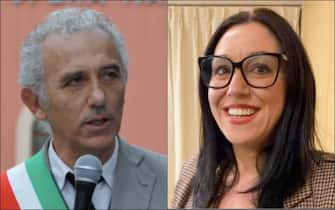 Da sinistra: Damiano Coletta e Giovanna Miele