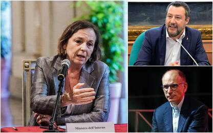 Ius soli, scontro Lamorgese-Salvini. Letta: "Dai Giochi un segnale"