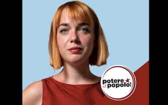 Marta Collot, candidata a sindaca della lista Potere al Popolo ale elezioni comunali di Bologna 2021