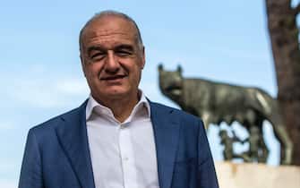 Enrico Michetti, candidato del centrodestra alle elezioni comunali di Roma 2021