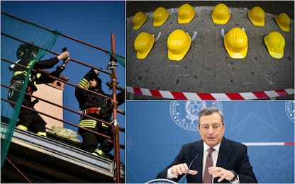 Morti sul lavoro, Draghi: "Prossima settimana misure per sicurezza"