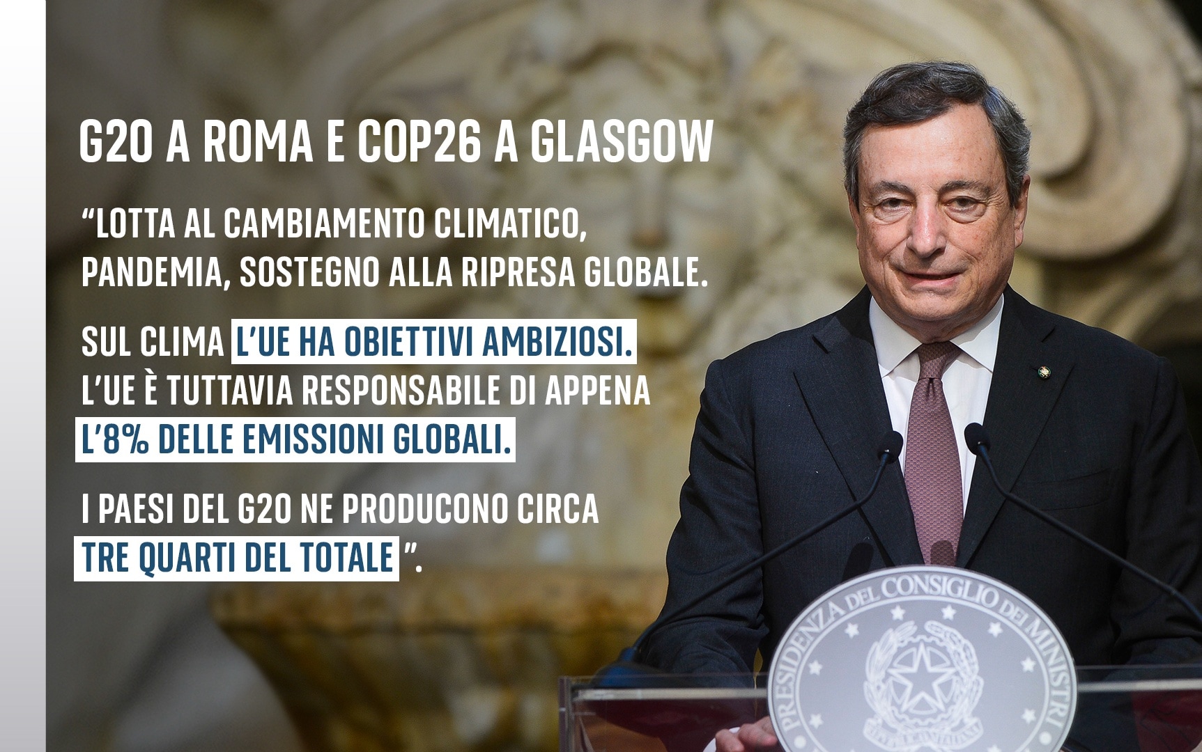 Draghi, G20