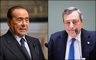 Silvio Berlusconi e Mario Draghi