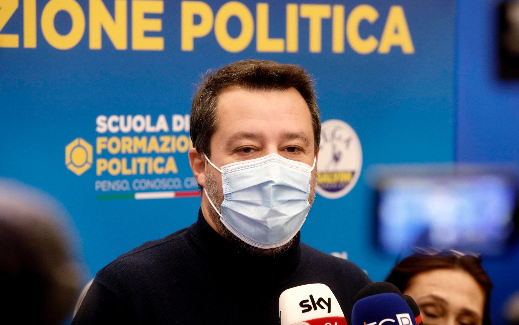 Salvini: “In the EU, the League is not in small groups chasing the left”