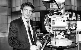 1996David Sassoli (Firenze, 30 maggio 1956) è un giornalista, conduttore televisivo e politico italianoNella foto: David Sassoli