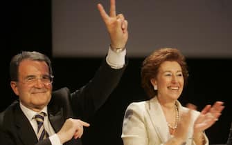 Letizia Moratti e Romano Prodi