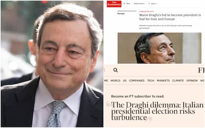 Quirinale, i giornali stranieri si dividono su Draghi al Colle