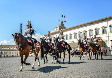 Quirinale, i cavalli del Presidente della Repubblica