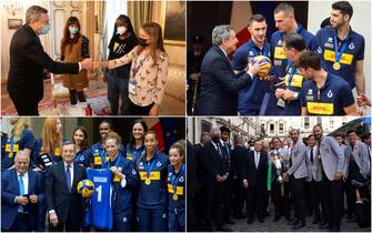 Draghi incontra Greta Thunberg e alcuni atleti italiani