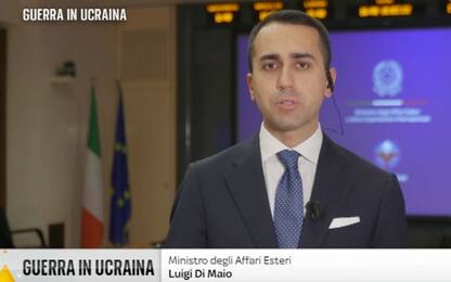 Ucraina, a Sky TG24 il ministro degli Esteri Di Maio: l'intervista