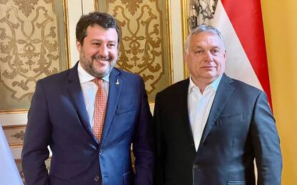 Salvini elogia Orban: "Leggi sulla famiglia più avanzate in Ungheria"