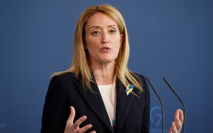 Metsola: "Putin sbaglia se pensa che l'Ue sia debole"