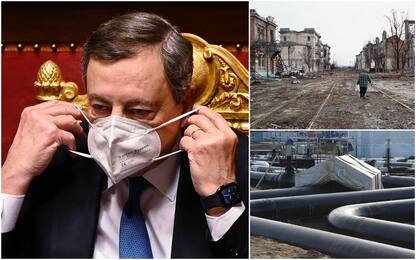 Guerra in Ucraina, l’informativa di Draghi punto per punto