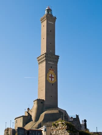 Maritime beacon, Lantern, Genoa, Italy